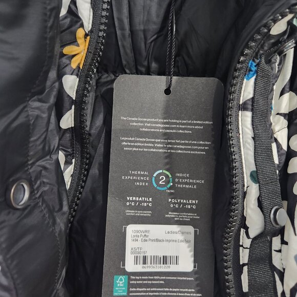 NWT Canada Goose x Reformation Lorita Puffer size XS - Picture 3 of 8